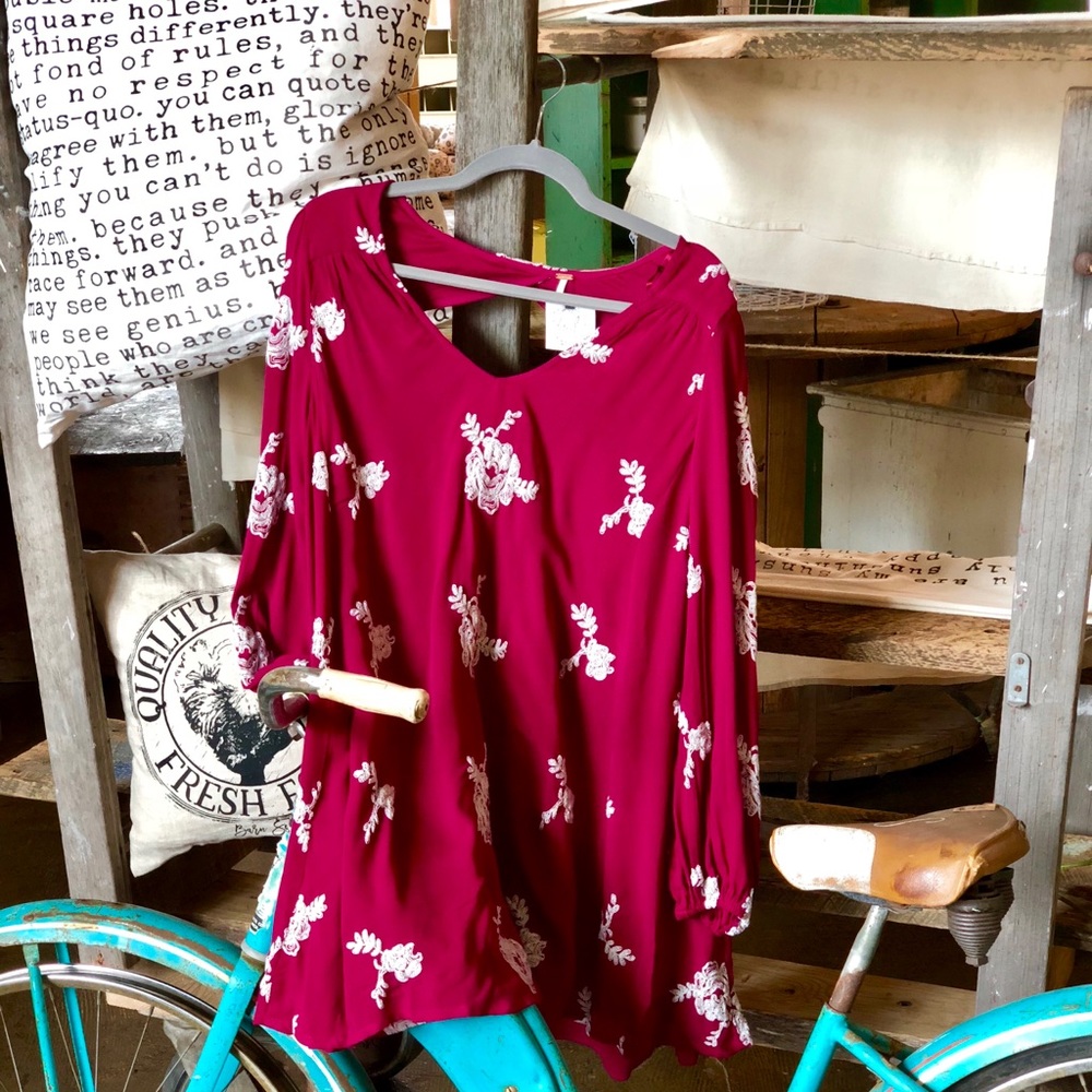 Free People dress with POCKETS!!